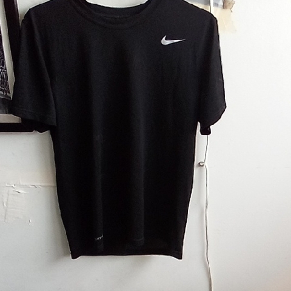 Nike Black Short Sleeve Tees Dri Fit Size M